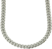 Load image into Gallery viewer, Bling Bling NY Men&#39;s Miami Cuban Link Chain 18k Yellow White Gold Plated Stainless Steel 6-18mm Thick Choker Necklace Anti-Tarnish