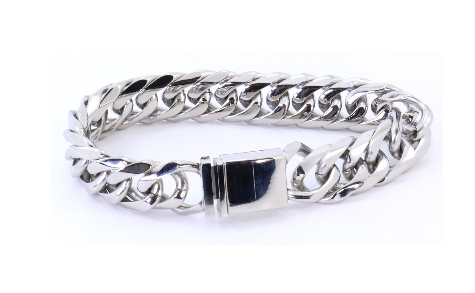 Solid Stainless Steel Link Bracelet
